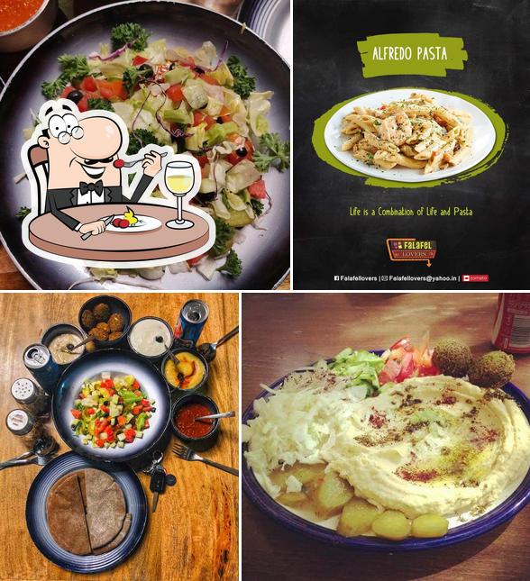 Food at Falafel Lovers Vadodara