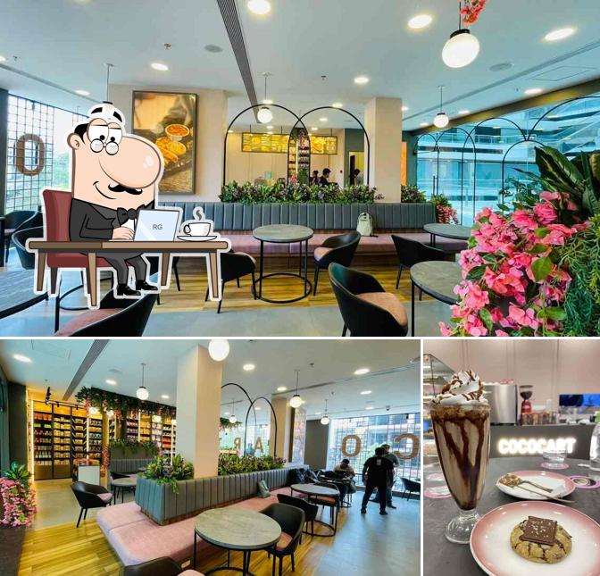 The interior of Cococart & Cococafe