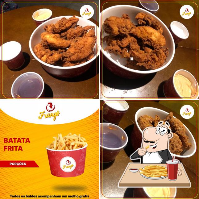 Batata frita em Frangô