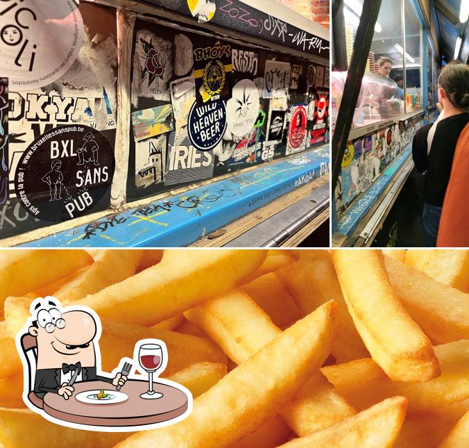 Nourriture à Friterie de la Barrière