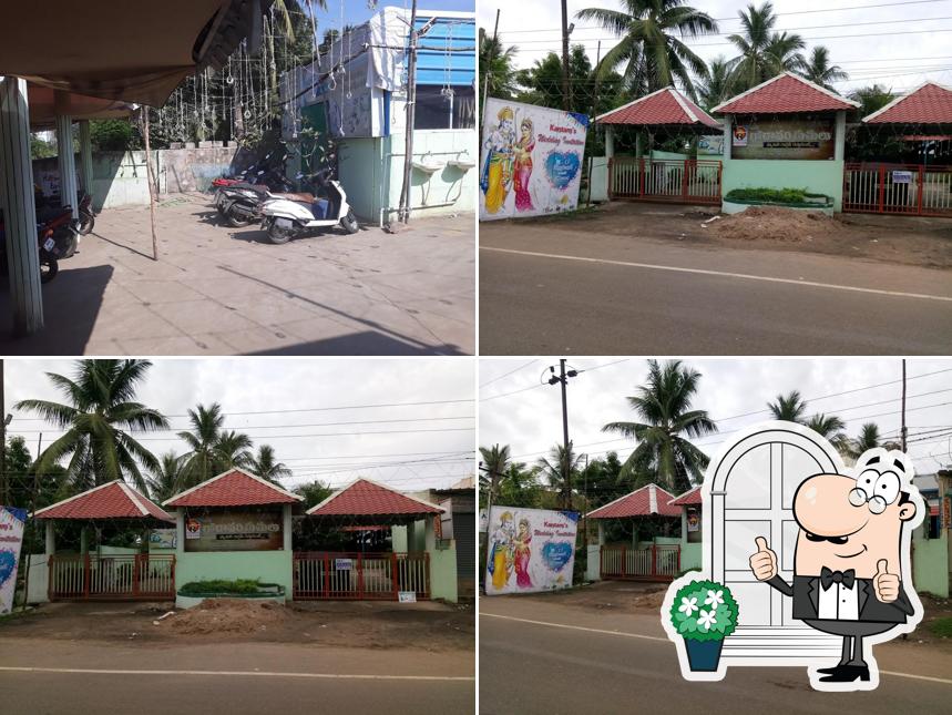 You can get some fresh air outside Godavari Ruchulu