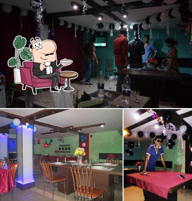 The interior of Red Chilli Restaurant