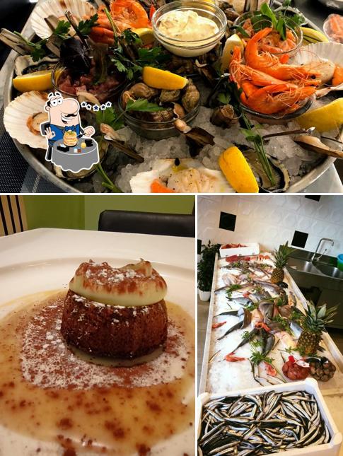 Cibo al Atipico Ristorante Cruderia