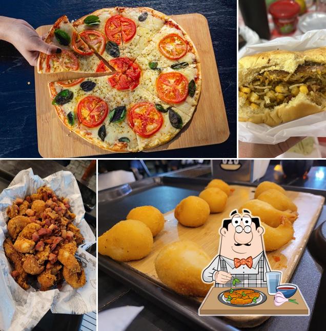 Asas de frango em Bacião Burguers´s