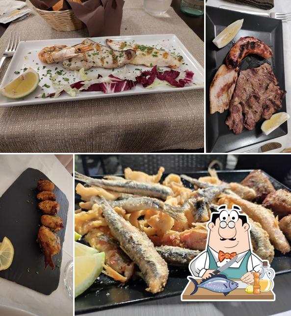 Salmone grigliato al Convivium Ristorante