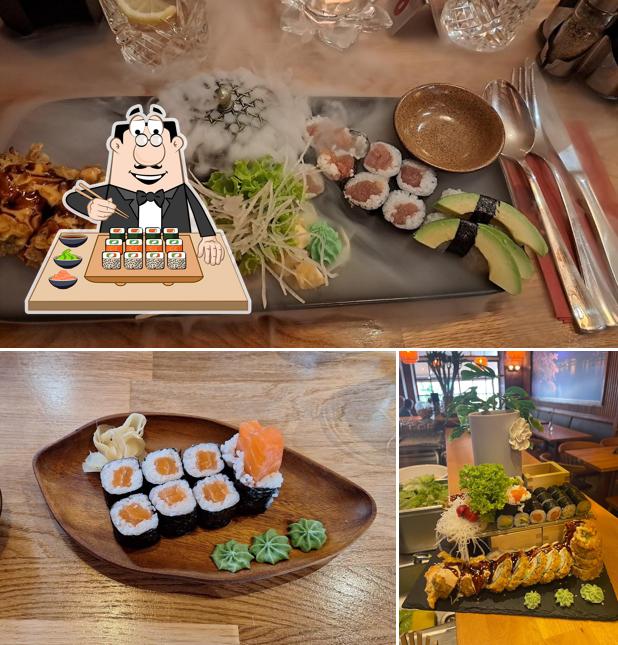 Choisissez de nombreuses options de sushi