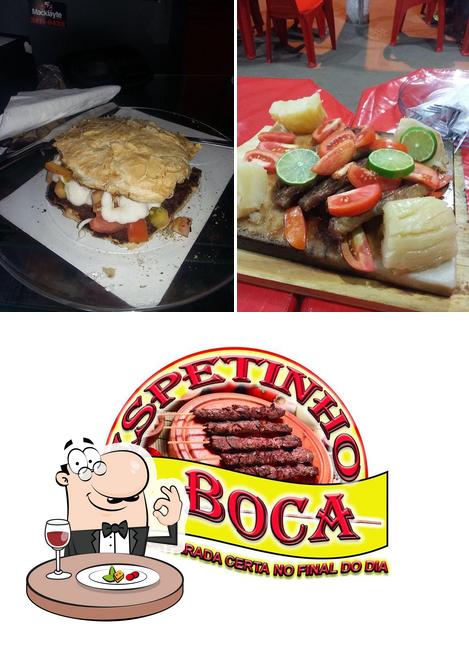 Comida em Espetinho do Boca