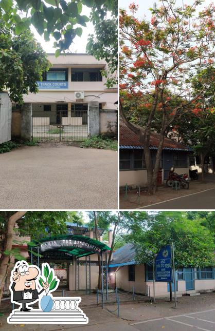 The exterior of Ganjam Bar Association, Brahmapur