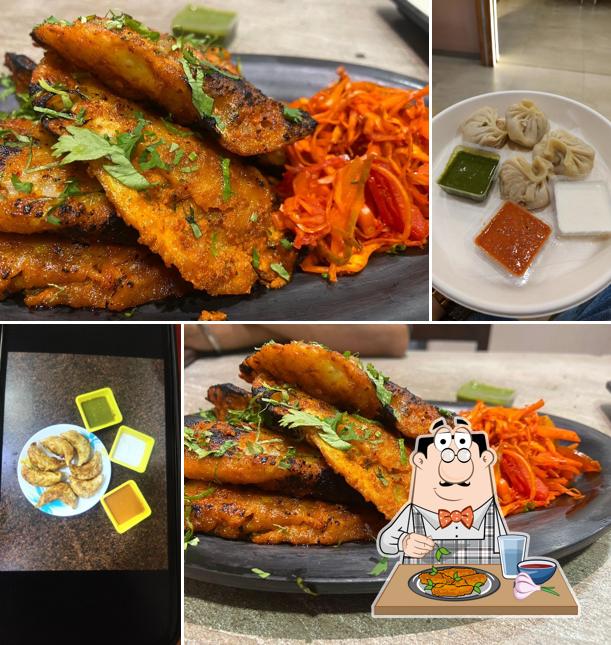 Chicken wings at Hashtag Momos