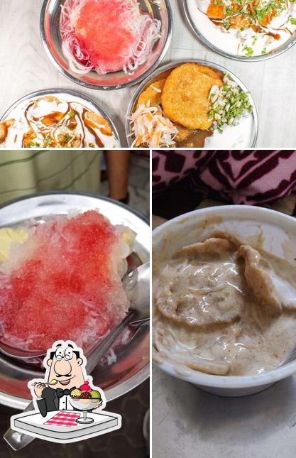 Krishna Chaat Shop offers a selection of sweet dishes