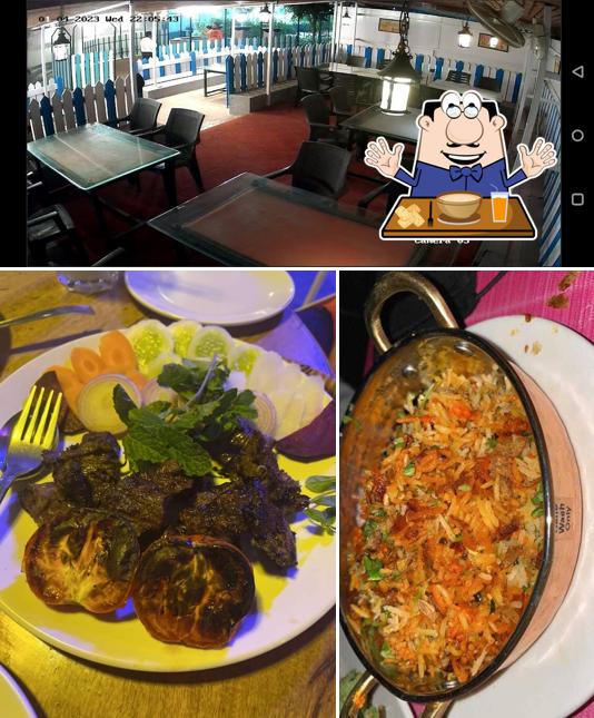 Take a look at the image showing food and interior at MASH GARDEN RESTO