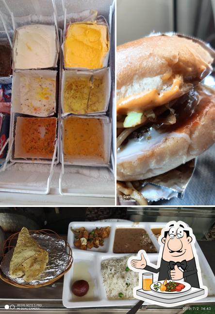 Food at Meera food court & cafe