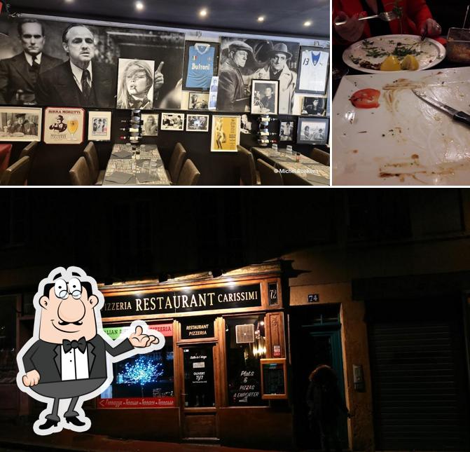 Installez-vous à l'une des tables de Restaurant Pizzeria CARISSIMI