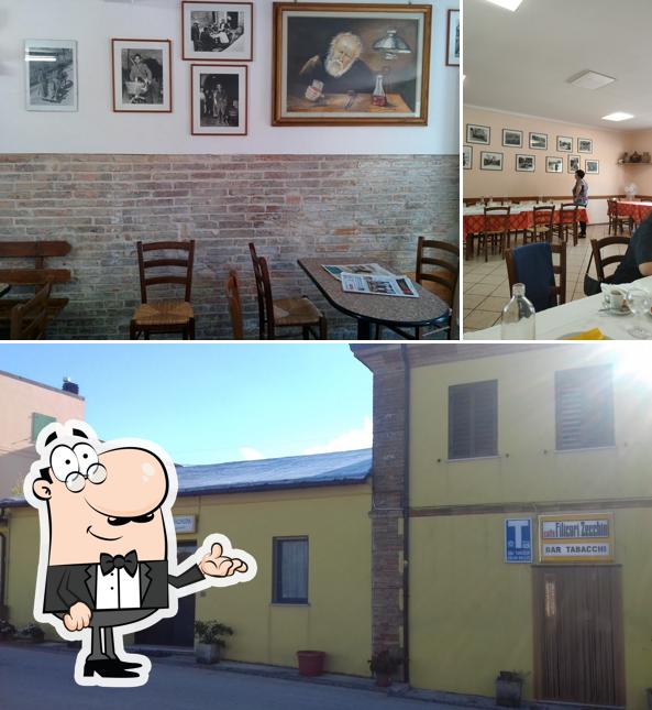 Gli interni di Ristorantino Valzangona