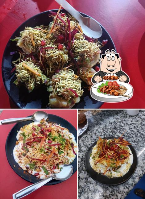 Food at Royal Chaat Corner