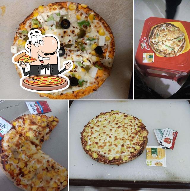 Pick pizza at The Food World