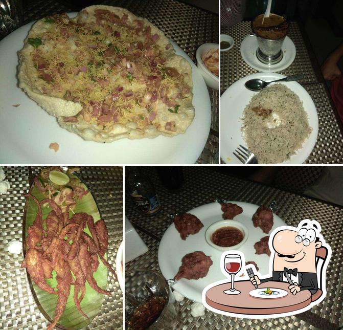 Food at Sai Leela Hotel