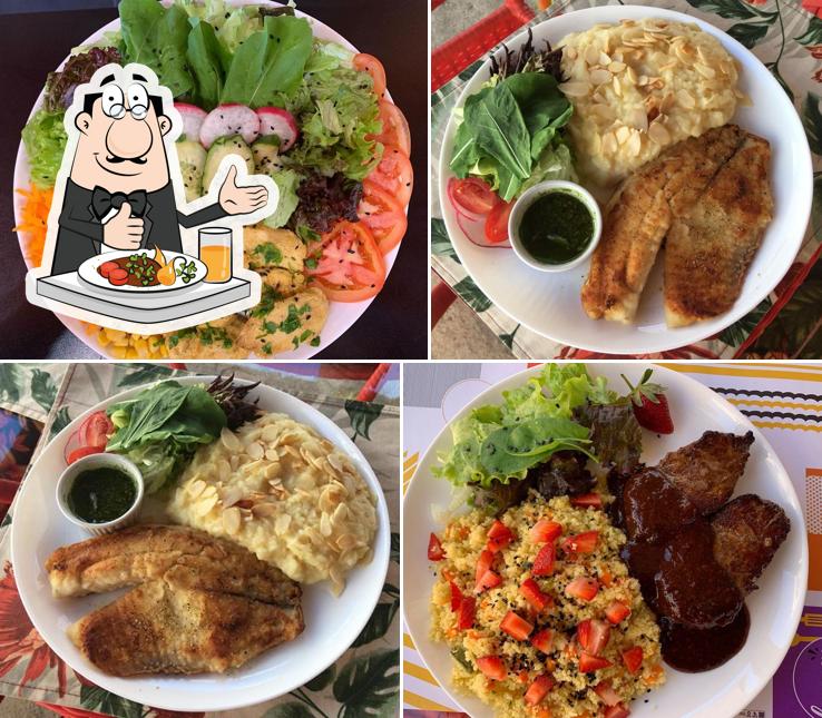 Platos en Afrika Café e Comidinhas