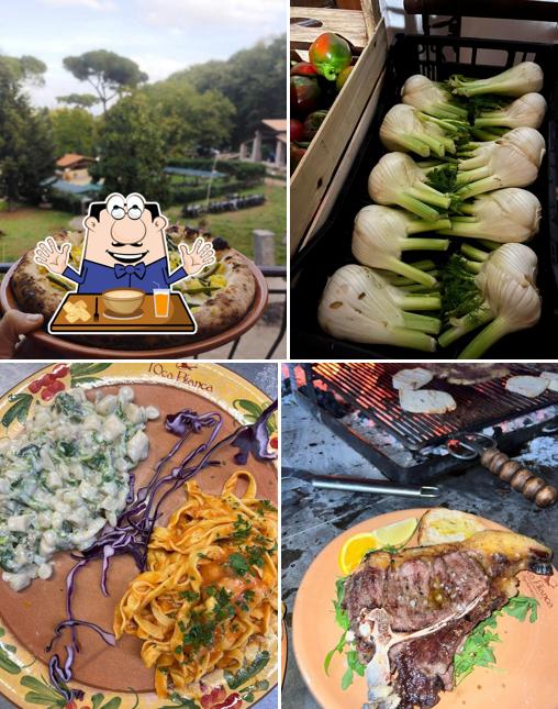 Platti al Agriturismo l'Oca Bianca