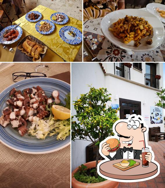 Gli hamburger di Andrea Il Pirata - Ristorante - Hotel - Parcheggio Aeroporto Palermo potranno soddisfare molti gusti diversi