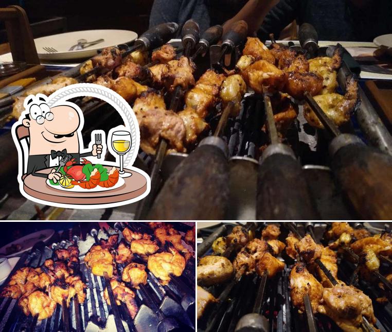 Barbeque Nation offers a selection of seafood dishes