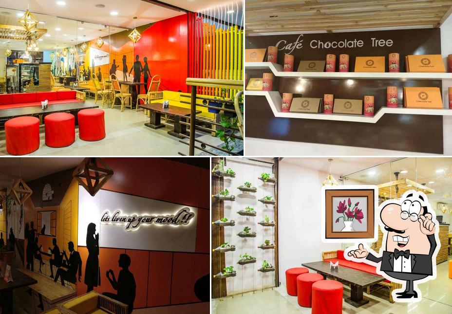 The interior of Cafe Chocolate Tree