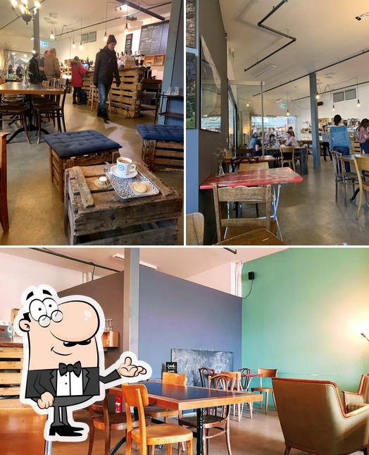 Gli interni di Finkmüller Coffee & Fine Foods