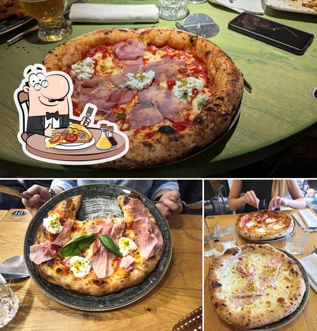 Scegli tra le molte varianti di pizza