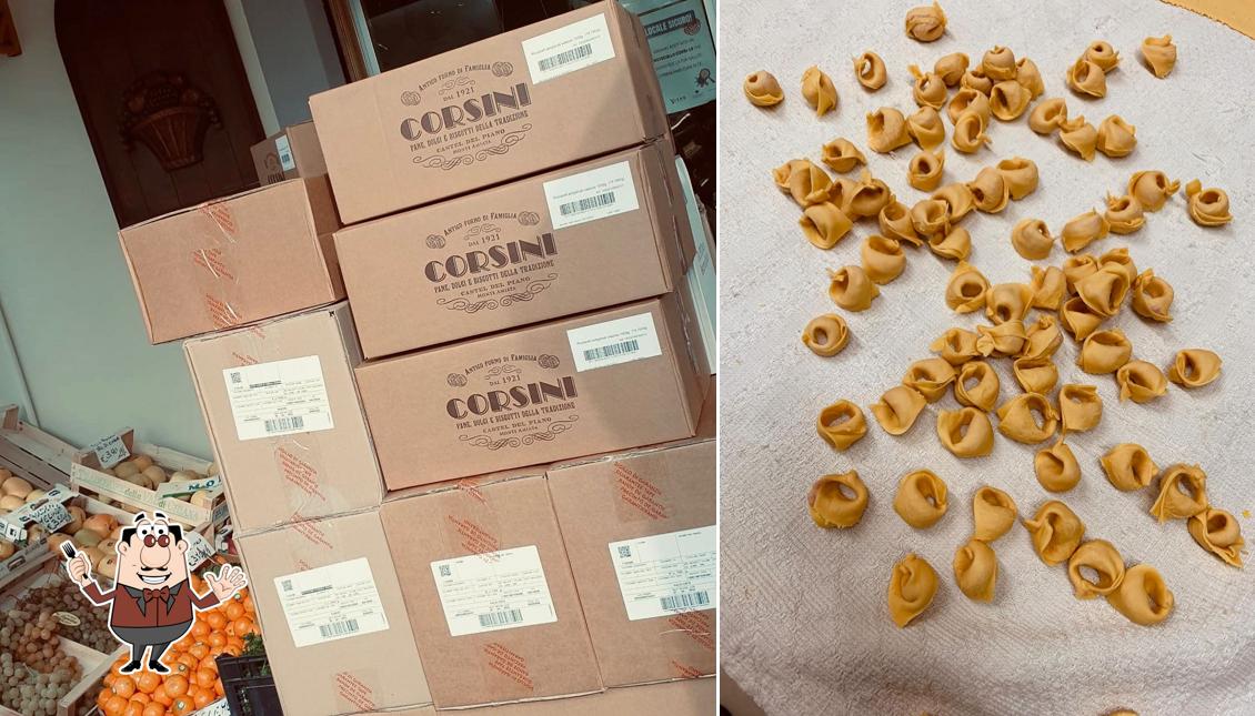 Platti al la botteghina pasticceria