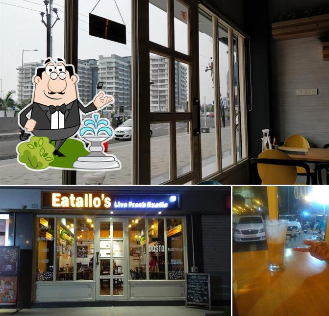 The exterior of Eatalio's Cafe