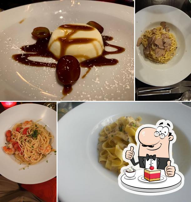 Ego sert une éventail de desserts