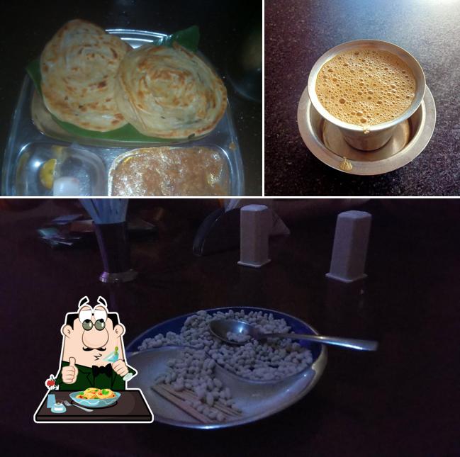 The restaurant's food and beverage
