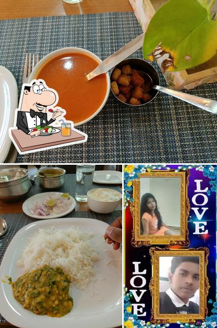 The restaurant's food and interior