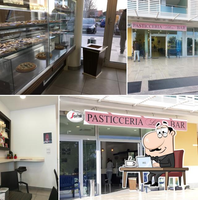Gli interni di Pasticceria Lilli In
