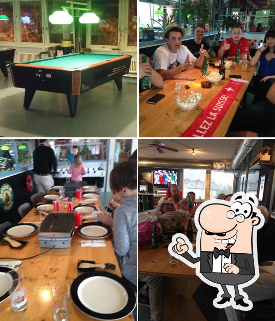 Gli interni di Bebeto Bar Billard