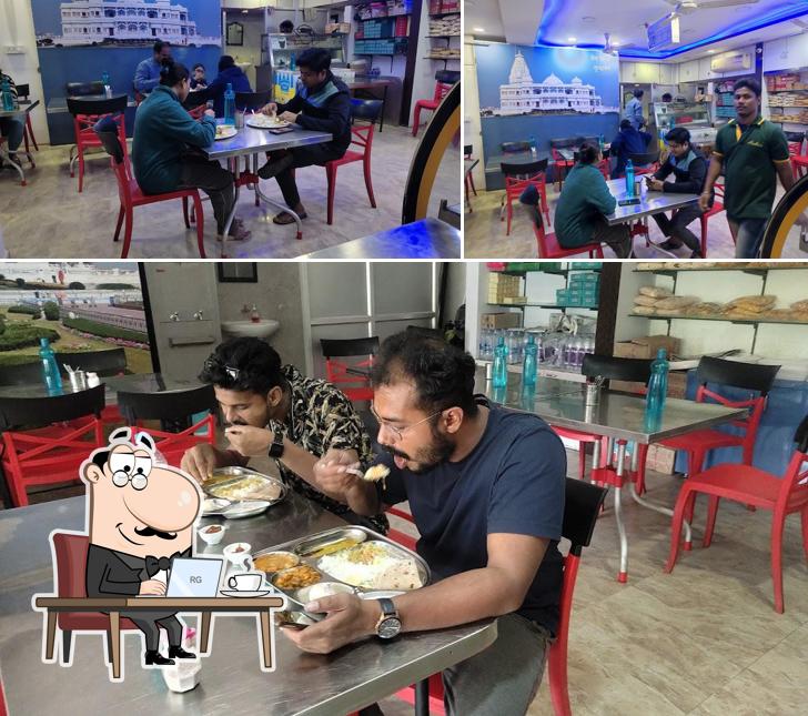 Check out how Radha's sweets and snacks Chaat of Vrindavan looks inside