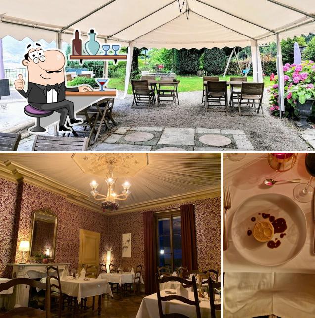 Gli interni di Au Vieux-Manoir