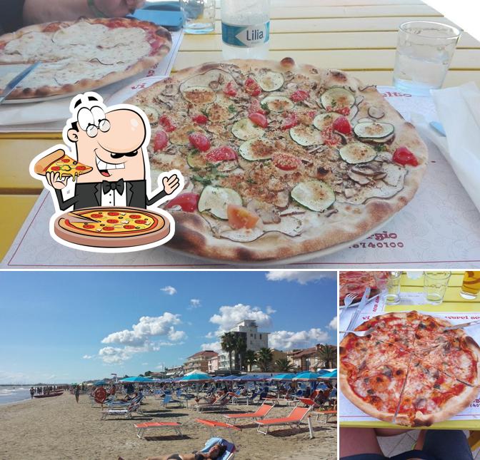 Ordina una pizza a Chalet Baia Principe