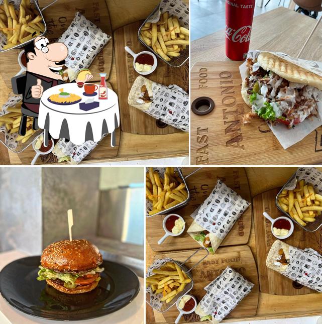 Piatto di formaggi al Fast food Antonio