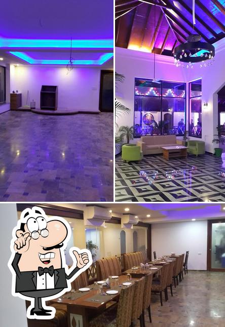 The interior of Hotel Grand Midway