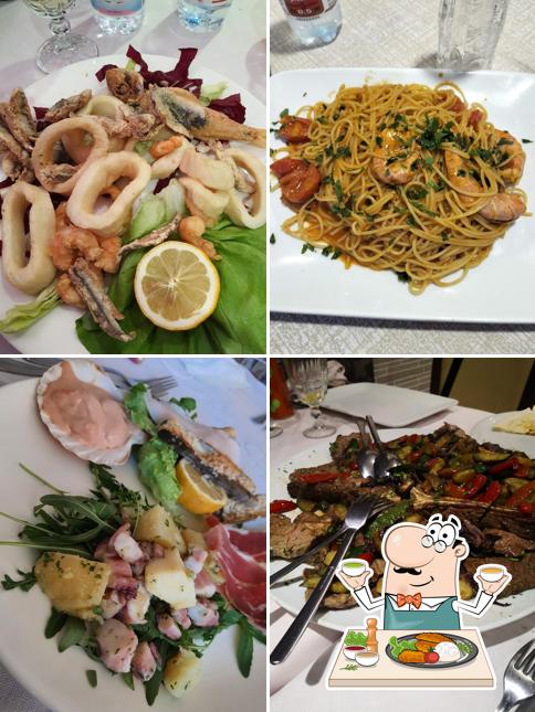 Platti al Pizzeria Il Mago