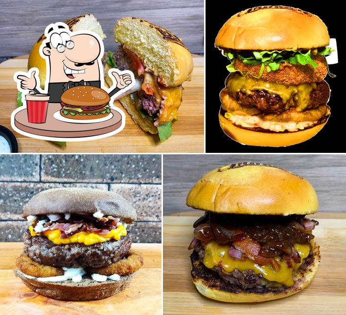 Experimente um hambúrguer no Jetz Burger