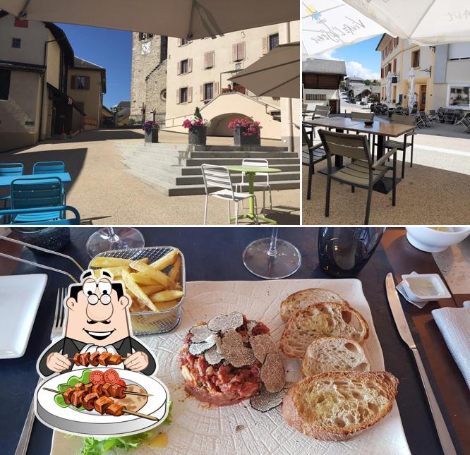 Panino con maiale stirato al Le Monument