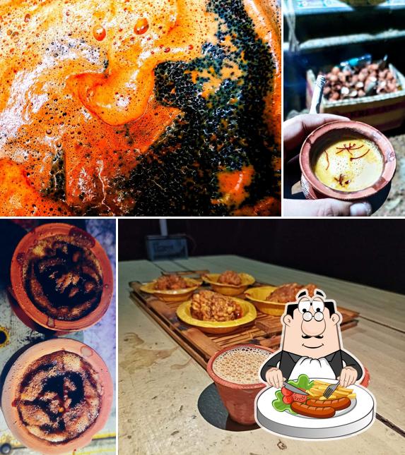 Meals at Moner Manush Cafe
