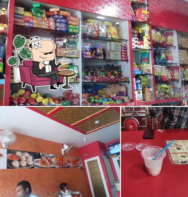 The interior of Royal Bakers & Lassi Corner