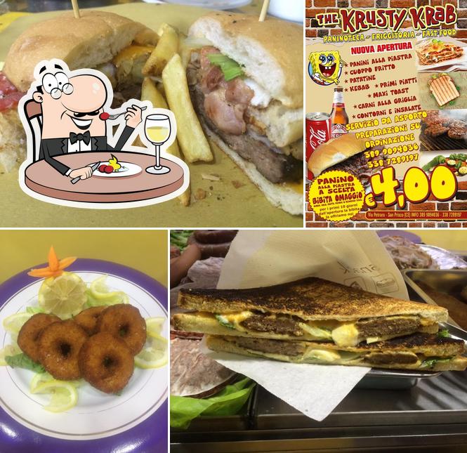 Platti al Krusty Krab Paninoteca Fastfood