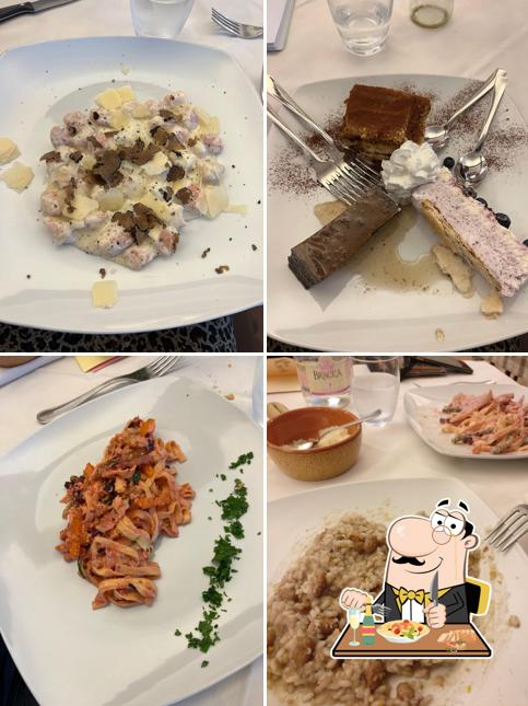 Cibo al Trattoria la piola d'la Mariot