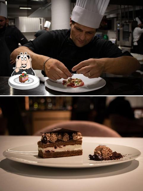 Torta al cioccolato al Ristorante Le Saveur