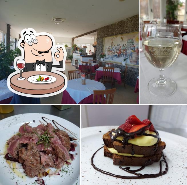 Platti al Ristorante Pizzeria La Grotta