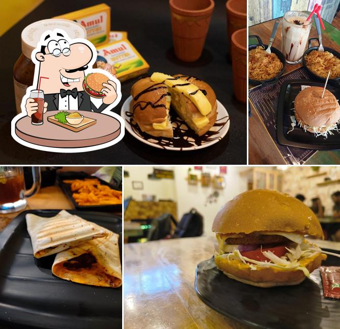 Order a burger at Samocha : Stories Around Chai